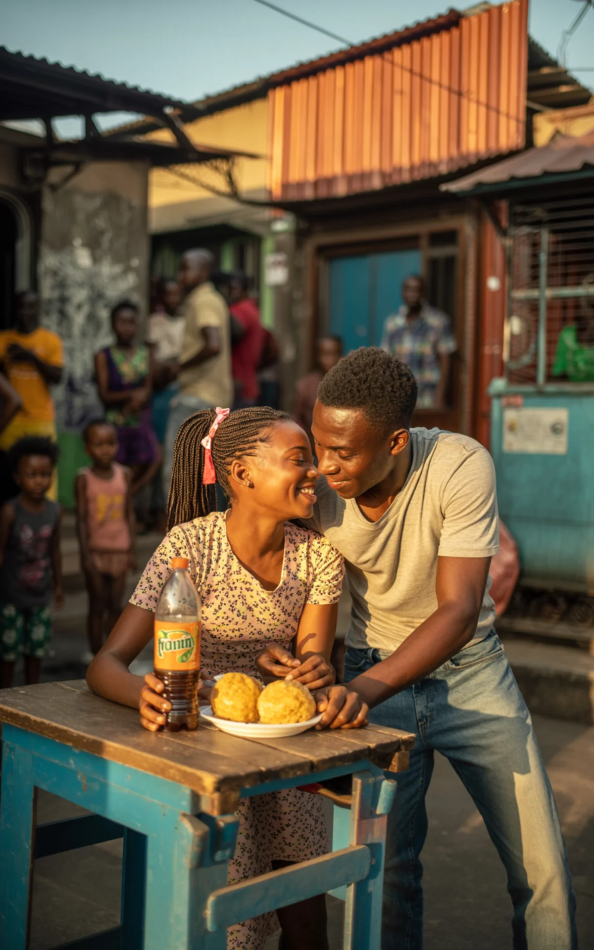 Nigerian couple enjoying time together